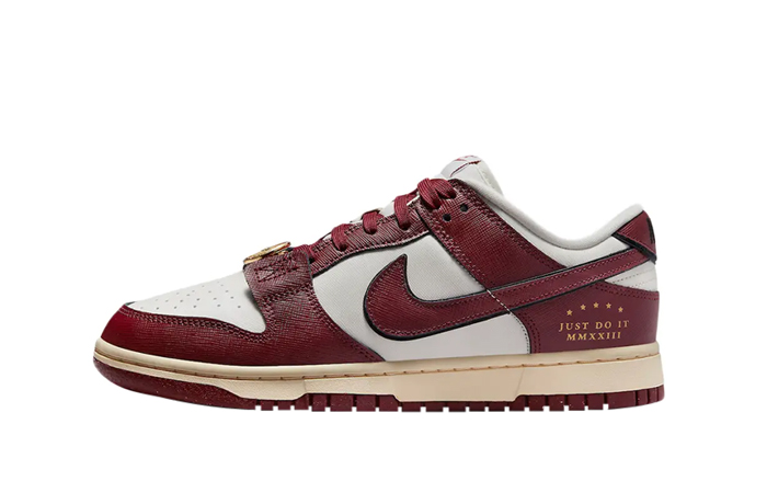 Nike Dunk Low Sail Team Red DV1160-101 featured image
