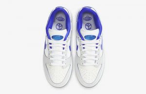 Nike Dunk Low Worldwide White Royal Blue FB1841-110 up