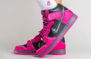 Run The Jewels x Nike SB Dunk High Black Pink DX4356-600 onfoot 01