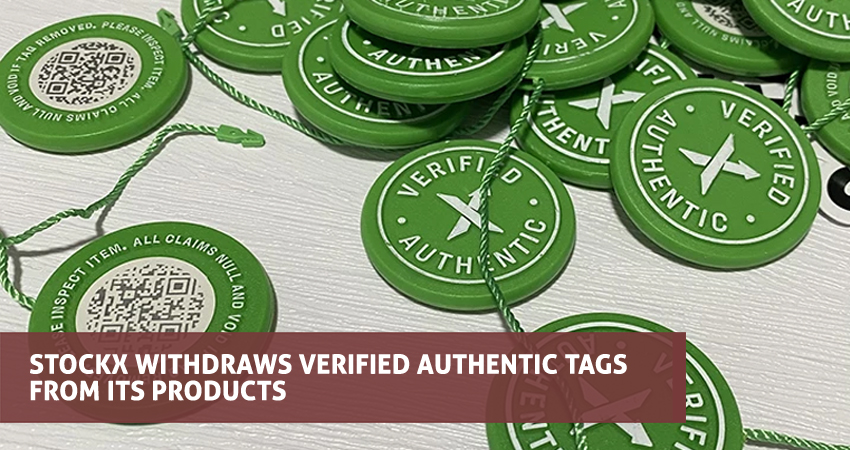StockX Withdraws Verified Authentic Tags From Its Products