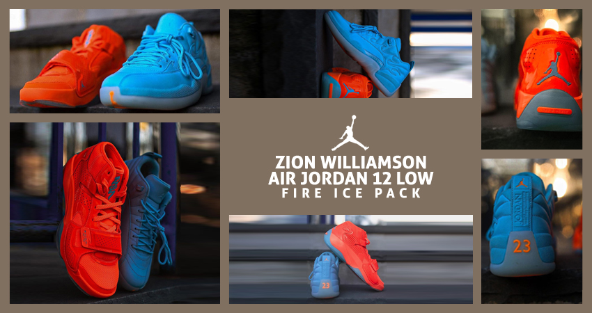 Zion Williamson's Jordan Pack Has Fire Ice And Everything Nice