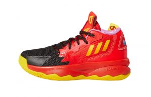 adidas Dame 8 Jack-Jack Red Team Yellow GW9002 featured image