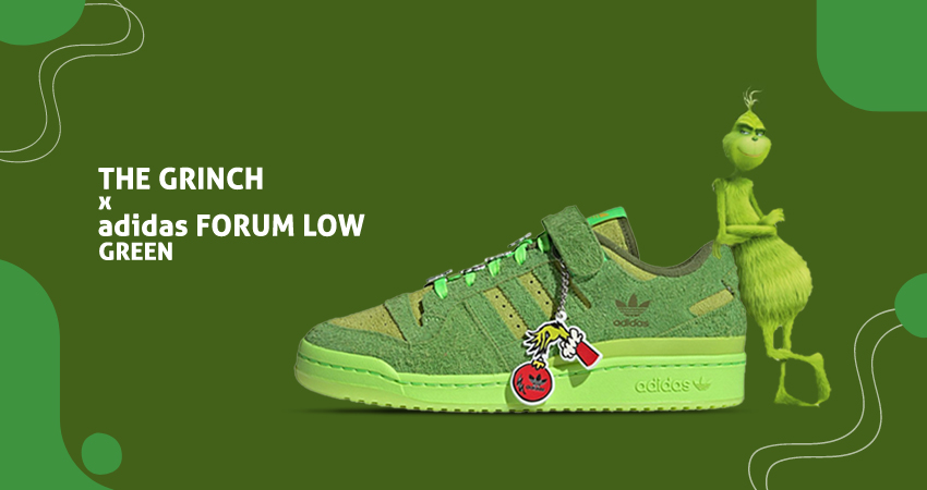 adidas Goes Into Holiday Mode By Collaborating With 'Dr. Seuss' For This Forum "Grinch"