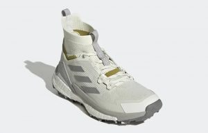 and wander x adidas Terrex Free Hiker 2.0 Off White Silver GY9847 front corner