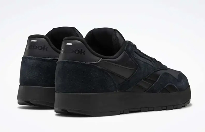 Maison Margiela x Reebok Classic Leather Tabi Nylon Black HP8846 back corner