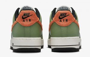 Nike Air Force 1 Low Oil Green FD0758-386 back