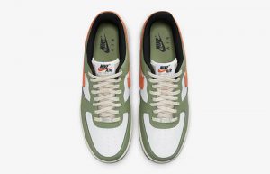 Nike Air Force 1 Low Oil Green FD0758-386 up