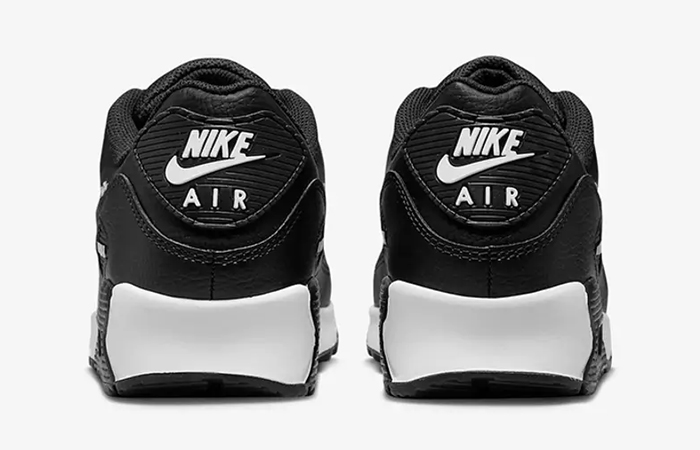 Nike Air Max 90 Stencil Grey Black FD0657-001 back corner