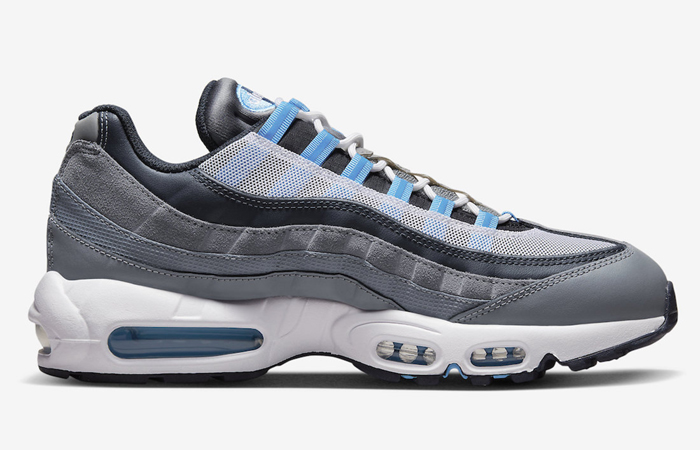 Nike Air Max 95 Grey University Blue DM0011-003 right