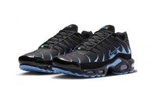 Nike Air Max Plus Black University Blue DM0032-005 front corner