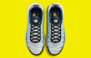Nike Air Max Plus Navy Blue Yellow FD9871-400 up