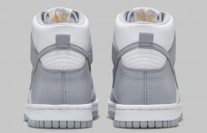 Nike Dunk High GS Grey Marigold FD9773-001 back