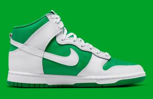 Nike Dunk High White Green DV0829-300 right