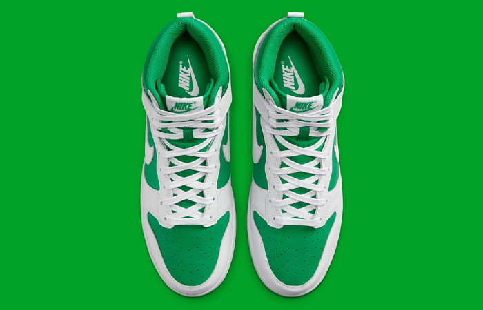 Nike Dunk High White Green DV0829-300 up