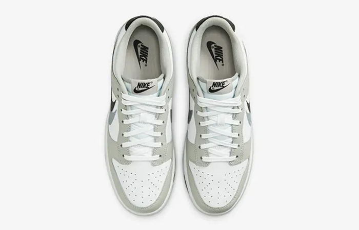 Nike Dunk Low Stencil Swoosh Grey White FD0661-100 - Where To Buy ...