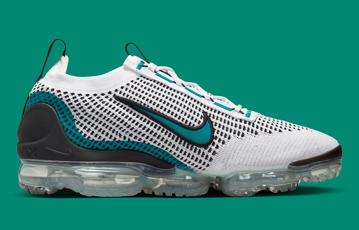 Nike Vapormax Flyknit 2021 White Teal DQ3974-100 right