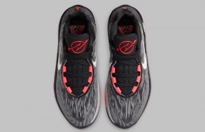 Nike Zoom GT Cut 2 Black Bright Crimson DJ6015-001 up
