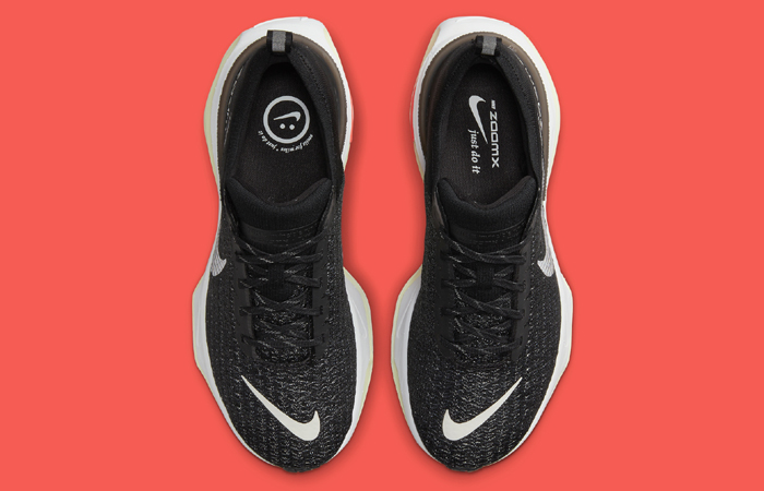 Nike ZoomX Invincible Run Flyknit 3 Black White DR2615-001 up