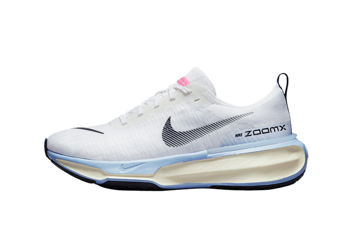 Nike ZoomX Invincible Run Flyknit 3 White Blue DR2615-100 featured image