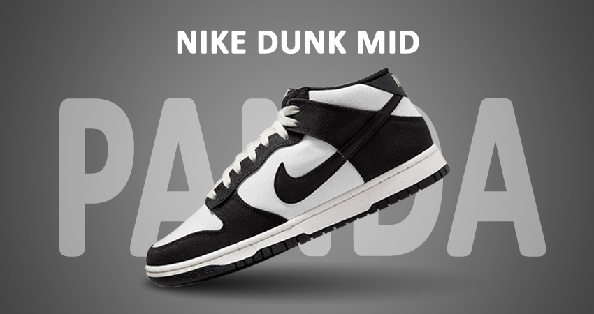 Popular Panda Theme Returns In The Nike Dunk Mid