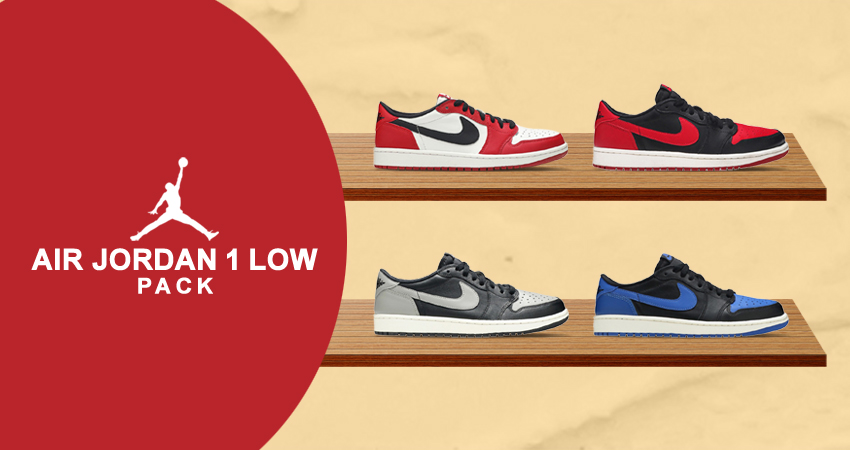 Take A Trip Down The Memory Lane With The Air Jordan 1 Low Grails In Honour Of The Latest Black Phantom
