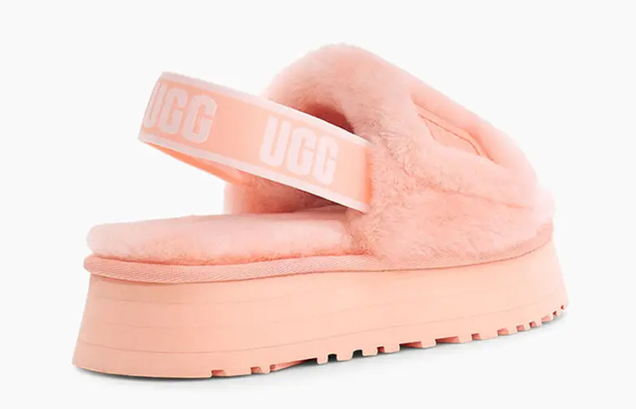 UGG Disco Slide Pink Dusk 4355577323 back corner