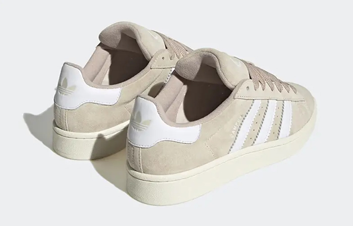 adidas campus beige femme