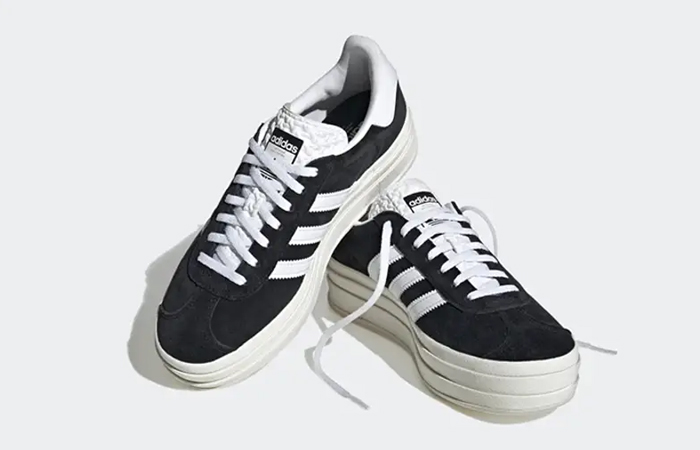 adidas Gazelle Bold Black White HQ6912 01