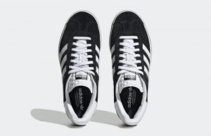 adidas Gazelle Bold Black White HQ6912 up