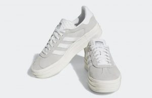 adidas Gazelle Bold Grey White HQ6893 01