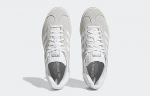 adidas Gazelle Bold Grey White HQ6893 up