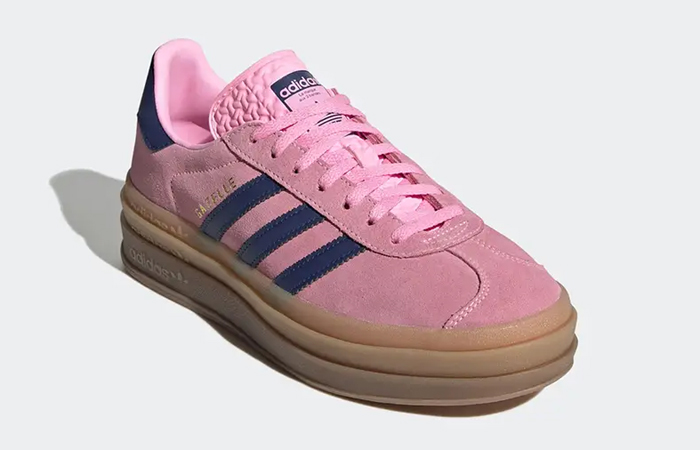 Adidas pink blue discount shoes