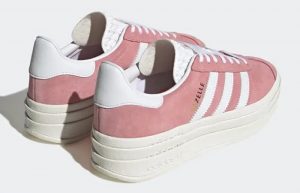 adidas Gazelle Bold Pink White IG9653 back corner