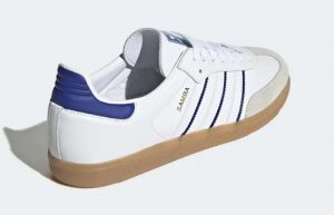 adidas Samba White Lucid Blue IG2339 back corner