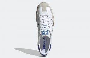 adidas Samba White Lucid Blue IG2339 up