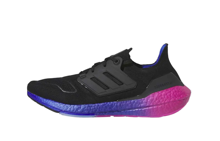 adidas Ultra Boost 22 Black Lucid Blue HQ8593 featured image