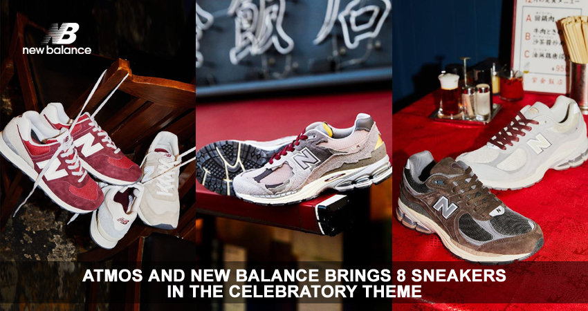 atmos And New Balance Brings 8 Sneakers In The Celebratory Theme Of The Lunar New Year