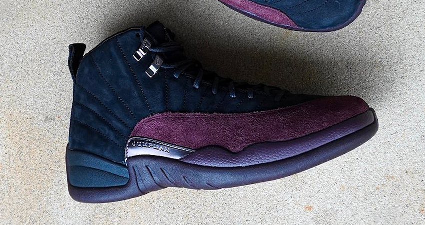 A MA MANIÉRE X AIR JORDAN 12 “BLACK BURGUNDY” Takes The Dark And Moody Route 01