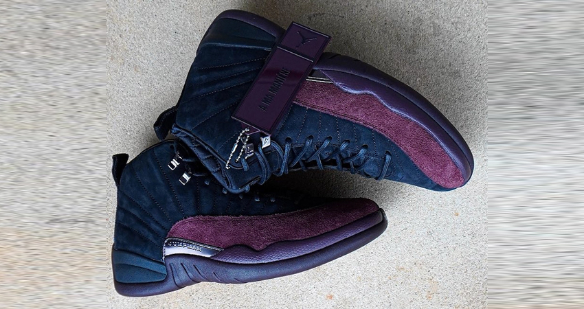 A MA MANIÉRE X AIR JORDAN 12 “BLACK BURGUNDY” Takes The Dark And Moody Route 03