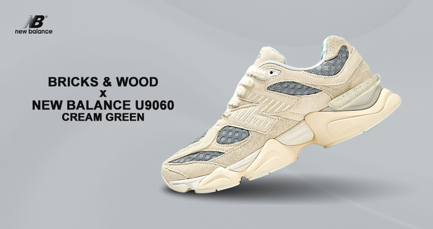 Bricks & Wood x New Balance 9060 Looks Like Creamy Hues And Fuzzy Details