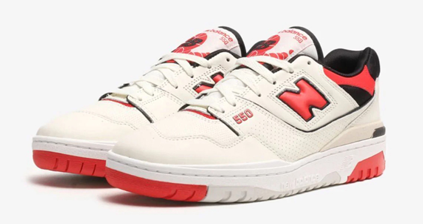 New Balance 550 Enjoys The Off-White And Chili Red Duo 02
