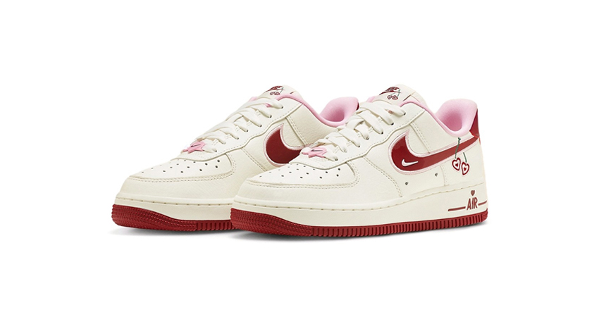 Nike Air Force 1 Low Valentine's Day Paints The Season Of Love In Red 02