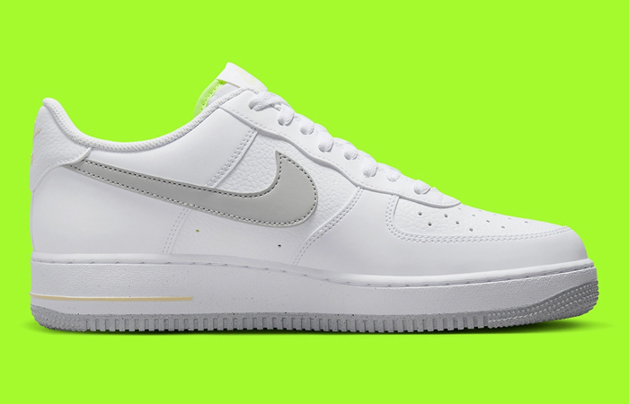 Nike Air Force 1 Low White Grey Volt FJ4825-100 right
