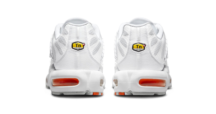 Nike Air Max Plus Enjoys An All White Look With A Twist In The Lacing 04