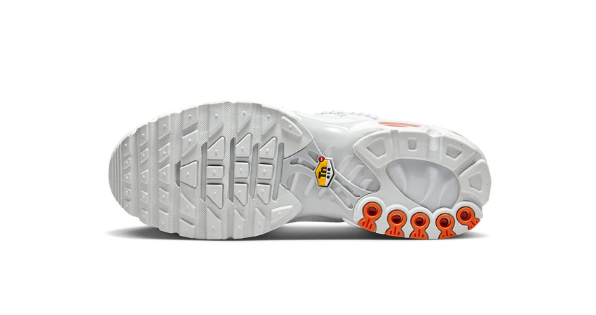 Nike Air Max Plus Enjoys An All White Look With A Twist In The Lacing 05