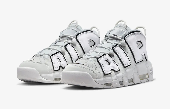 Nike Air More Uptempo Photon Dust FB3021-001 front corner