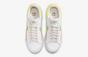 Nike Court Legacy Lift Opti Yellow Green FD0872-100 up
