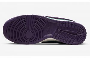 Nike Dunk Low Chenille White Purple DQ7683-100 down