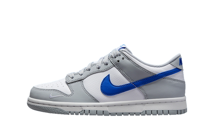 Nike Dunk Low GS Grey White Royal FN3878-001 featured image