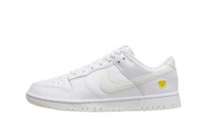 Nike Dunk Low White Yellow Heart FD0803-100 featured image